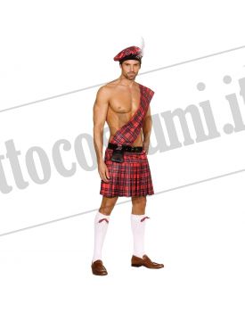 Costume Kilt scozzese uomo HOT SCOTTIE